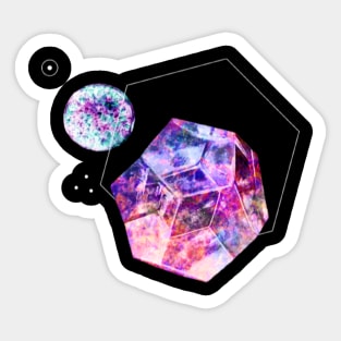 Astral gems Sticker